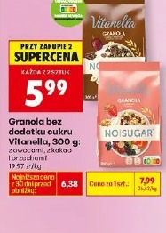 Granola bez dodatku cukru Vitanella