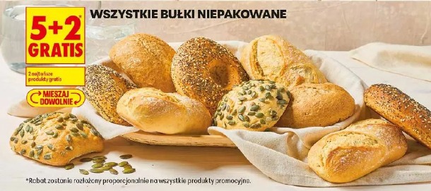 Wszystkie bułki niepakowane