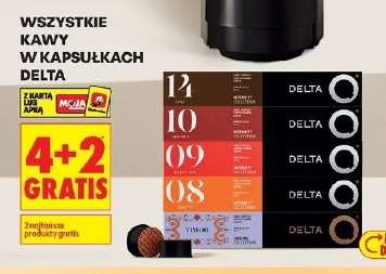 Kawy w kapsułkach Delta