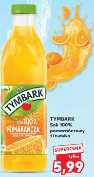 Tymbark Sok 100% pomarańcza