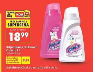 Odplamiacz do tkanin Vanish