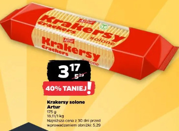 Krakersy solone Artur