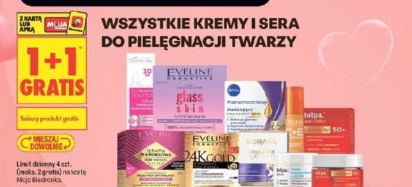 Wszystkie kremy i sera do pielęgnacji twarzy