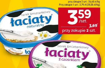 Serek śmietankowy Łaciaty Mlekpol