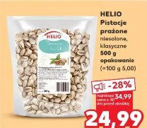 Helio Pistacje prażone niesolone