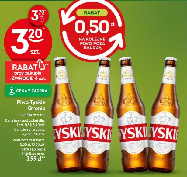 Piwo Tyskie Gronie