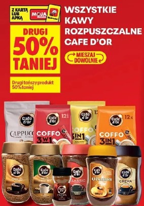 Wszystkie kawy rozpuszczalne Cafe d'Or