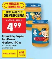 Obiadek, Zupka lub Deser Gerber