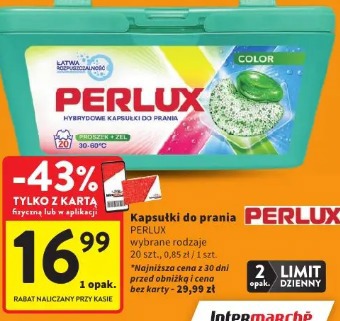 Kapsułki do prania Perlux