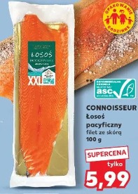 Connoisseur Łosoś pacyficzny filet ze skórą