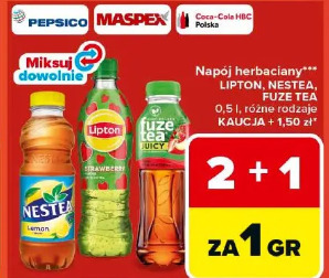 Napój herbaciany Lipton, Nestea, Fuze Tea