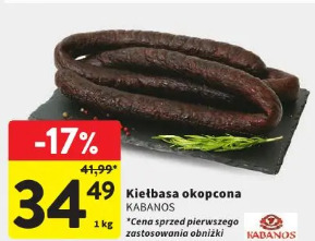 Kiełbasa okopcona Kabanos