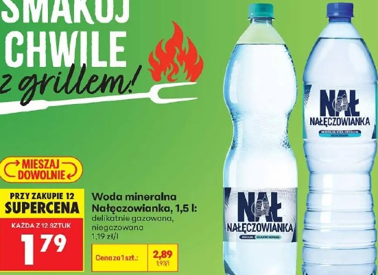 Woda mineralna Nałęczowianka, 1,5 l