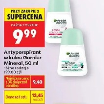 Garnier Mineral antiperspirant w kulce