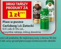 Piwo w puszce Carlsberg lub Żatecki