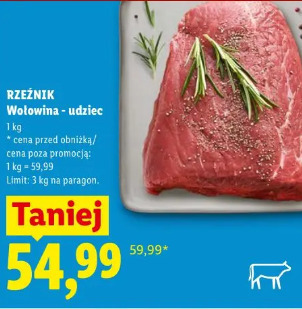 Rzeźnik Wołowina - udziec