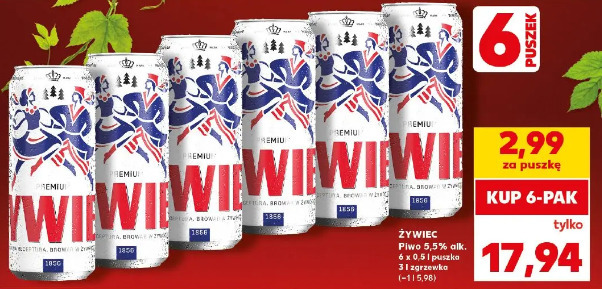 Żywiec Piwo 5,5% alk.