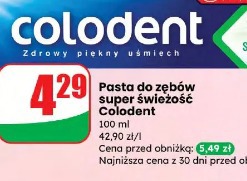 Pasta do zębów super świeżość Colodent