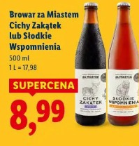 Browar za Miastem Cichy Zakątek lub Słodkie Wspomnienia
