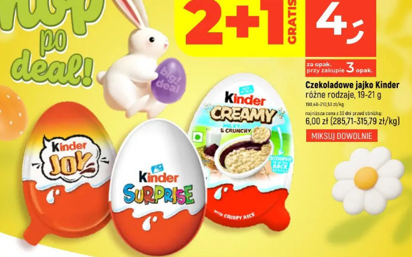 Czekoladowe jajko Kinder