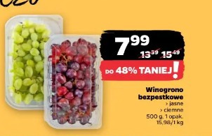 Winogrono bezpestkowe