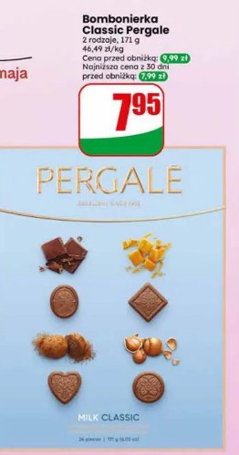 Bombonierka Classic Pergale