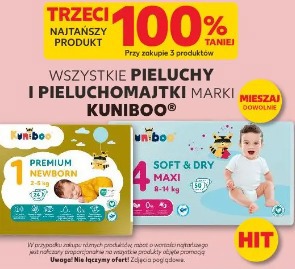 Wszystkie pieluchy i pieluchomajtki marki Kuniboo