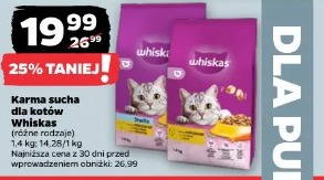 Karma sucha dla kotów Whiskas