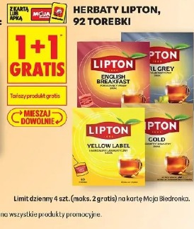 Herbaty Lipton, 92 torebki