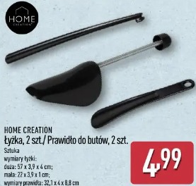 Home Creation Łyżka, 2 szt./Prawidło do butów, 2 szt.