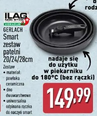 Gerlach Smart zestaw patelni
