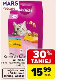 Karma dla kota Whiskas Mars