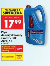 Płyn do spryskiwaczy zimowy -20° Aura