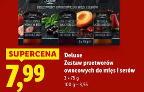 Deluxe Zestaw przetworów owocowych do mięs i serów