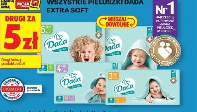 Wszystkie pieluszki Dada Extra Soft