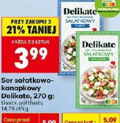 Ser sałatkowo-kanapkowy Delikate