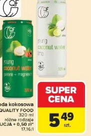 Woda kokosowa Quality Food