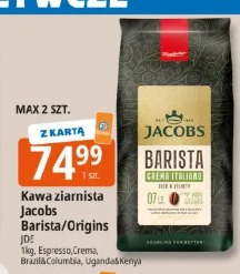 Kawa ziarnista Jacobs Barista/Origins JDE