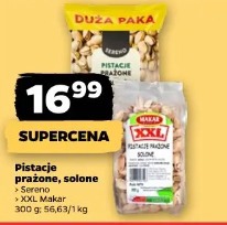 Pistacje prażone, solone