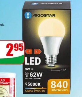Żarówka LED E27 Aigostar