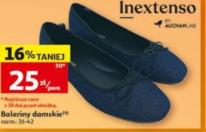 Baleriny damskie Inextenso