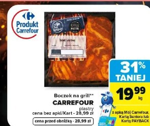 Boczek na grill Carrefour