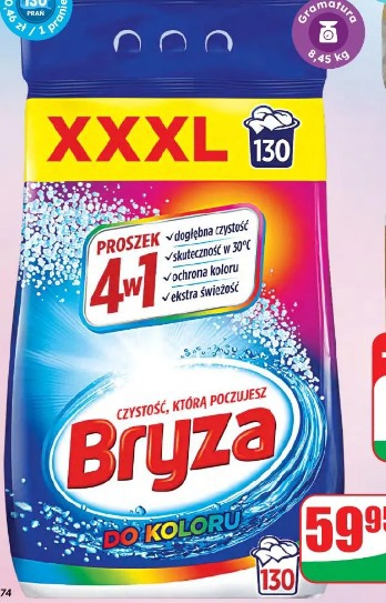 Bryza 4w1 proszek do prania