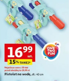 Pistolet na wodę One Two Fun
