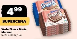 Wafel Snack Minis Manner