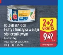 Golden Seafood Filety z tuńczyka w oleju słonecznikowym