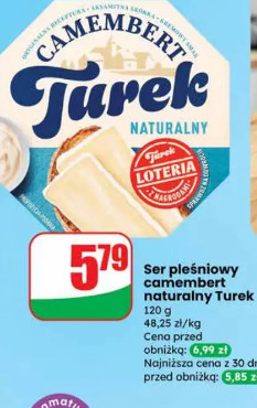 Ser pleśniowy camembert naturalny Turek