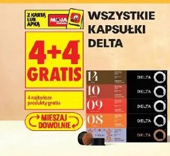 Wszystkie kapsułki Delta 4+4 gratis