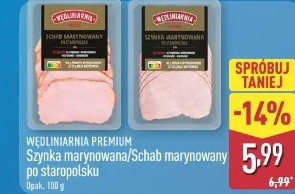 Wedlinarnia Premium Szynka marynowana/Schab marynowany po staropolsku