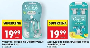 Maszynki do golenia Gillette Venus Sensitive